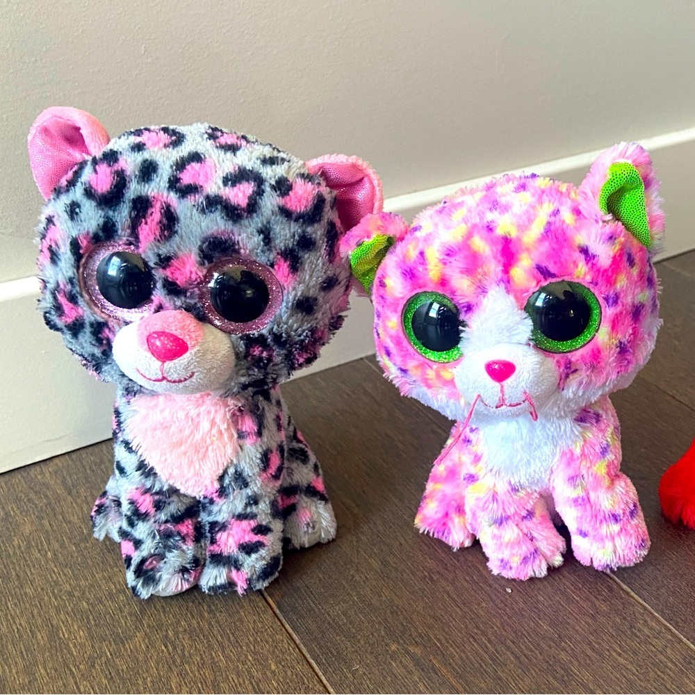 ❤️4 for $25❤️ TY beanie boos CATS - SOPHIE & TASHA 6”‎